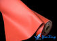 Le caoutchouc de silicone rouge a enduit le tissu de fibre de verre pour le joint de dilatation flexible