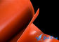 Tissu mou de haute résistance de fibre de verre de silicone pour des portes coupe-feu