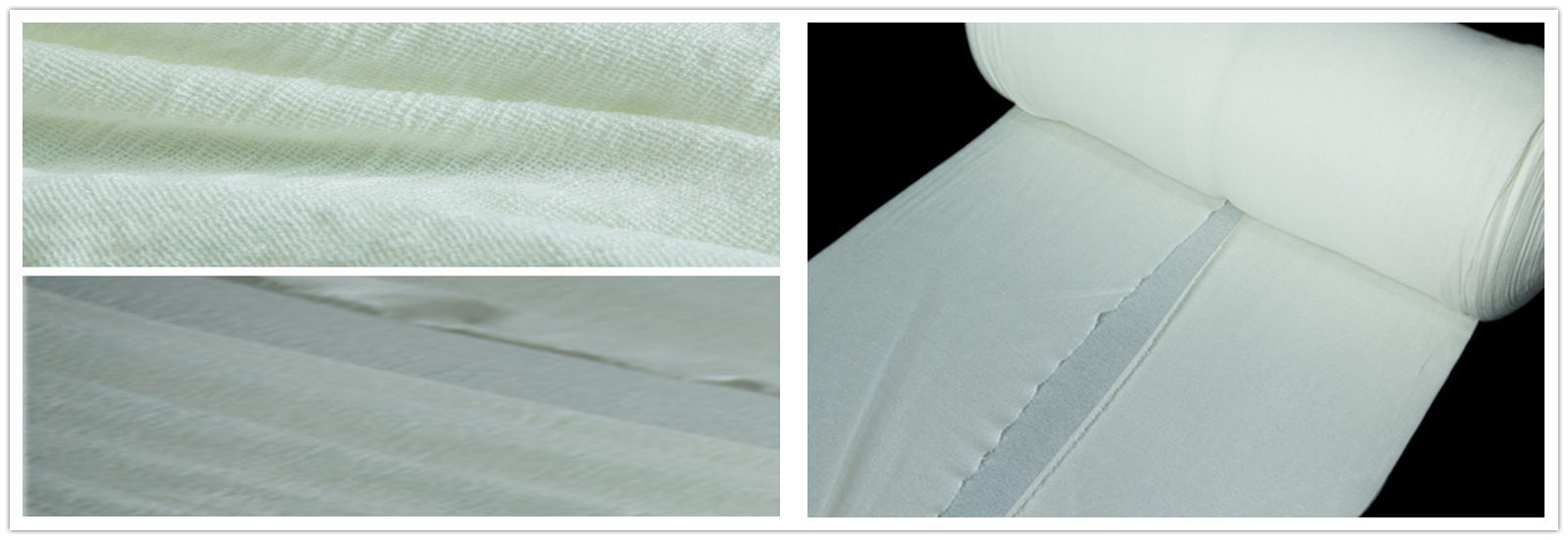 Tissu enduit de fibre de verre en caoutchouc de silicone