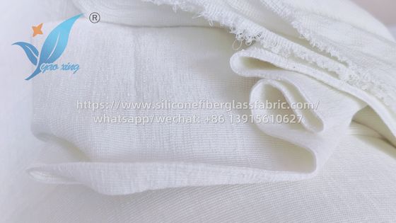 Tissu de protection contre les incendies en fibre de verre personnalisable résistant aux températures élevées