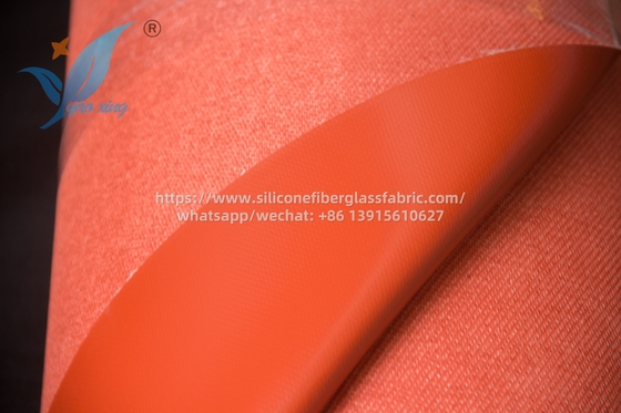 Tissu composite en fibre de verre de silicone à usage lourd