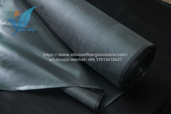 Tissu résistant à la chaleur de 1000 mm de largeur en silicone revêtu pour joints industriels