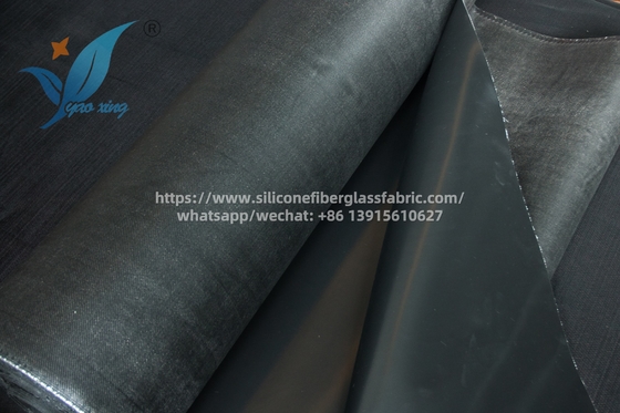 Tissu résistant à la chaleur de 1000 mm de largeur en silicone revêtu pour joints industriels