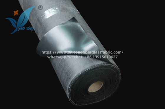 Tissu résistant à la chaleur de 1000 mm de largeur en silicone revêtu pour joints industriels