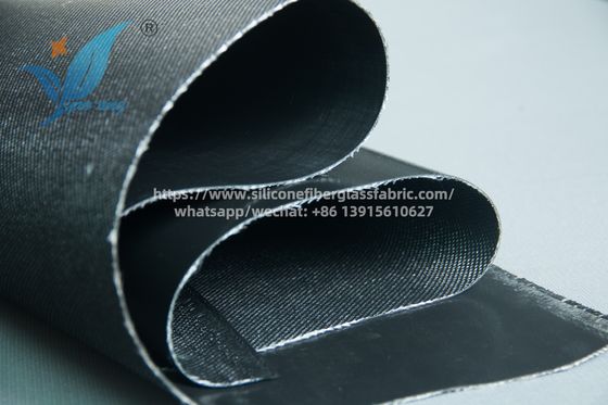 Tissu en fibre de verre recouvert de caoutchouc de silicone industriel pour aciéries et centrales électriques