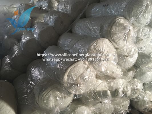 Tissu de protection contre les incendies en fibre de verre personnalisable résistant aux températures élevées
