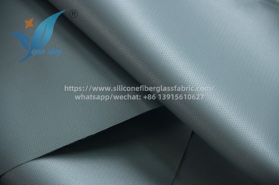 Matériau isolant pour tissus en fibre de verre recouverts de silicone de 100 m gris