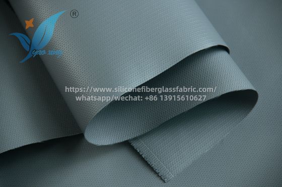 Matériau isolant pour tissus en fibre de verre recouverts de silicone de 100 m gris