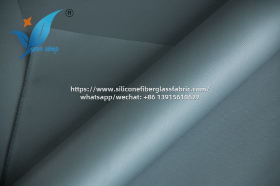 50m Tissu industriel en fibre de verre recouvert de silicone résistant à 200 degrés Celsius anti-âge