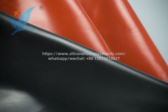 Joint de dilatation ignifuge en tissu enduit de silicone résistant à 200°C