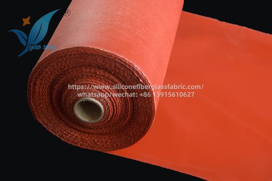 1.0m Tissu en fibre de verre de silicone tissé à haute résistance aux températures
