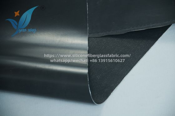 1.1 mm Tissu en fibre de verre de silicone ignifuge pour les centrales thermiques