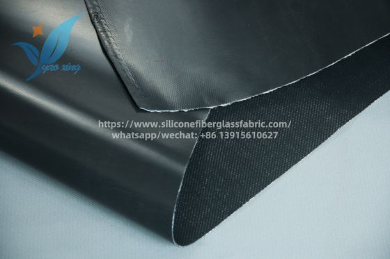 1.1 mm Tissu en fibre de verre de silicone ignifuge pour les centrales thermiques