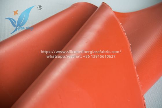 Toile de fibre de verre enduite de silicone pour joint de dilatation d'extension de chantier naval