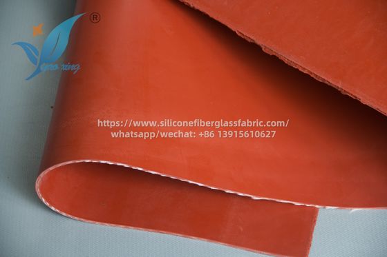 Toile de fibre de verre enduite de silicone pour joint de dilatation d'extension de chantier naval