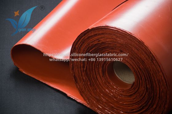 Toile de fibre de verre enduite de silicone pour joint de dilatation d'extension de chantier naval