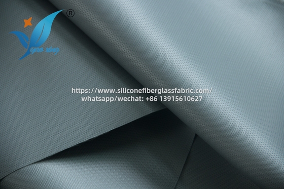 Tissu de fibre de verre enduit de silicone résistant aux hautes températures -40 à 200°C