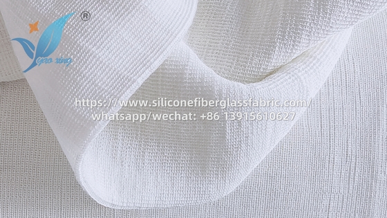 Tissu étirable blanc ignifuge pour matelas