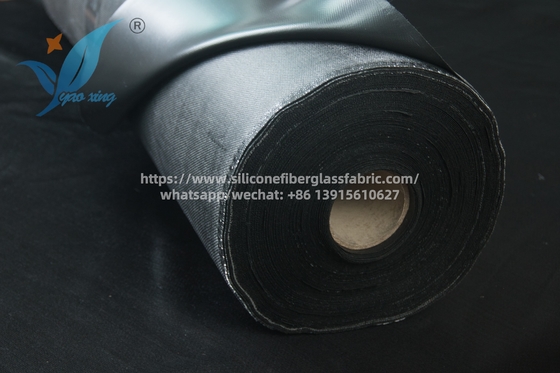 Tissu résistant à la chaleur de 1000 mm de largeur en silicone revêtu pour joints industriels