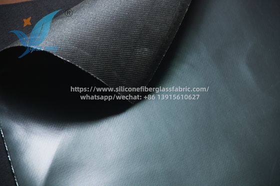 Tissu en fibre de verre recouvert de caoutchouc de silicone industriel pour aciéries et centrales électriques