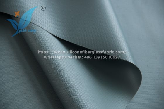 Matériau isolant pour tissus en fibre de verre recouverts de silicone de 100 m gris
