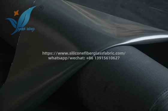 Tissu en fibre de verre enduit de silicone simple face de 3 mm pour l'isolation thermique