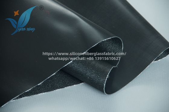 Tissu de fibre de verre enduit de silicone de 2,0 mm résistant à l'huile et aux hautes températures