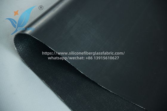 1.1 mm Tissu en fibre de verre de silicone ignifuge pour les centrales thermiques