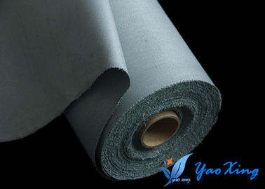 Largeur ignifuge enduite de silicone 100cm de tissu de fibre de verre de GV pour la canalisation