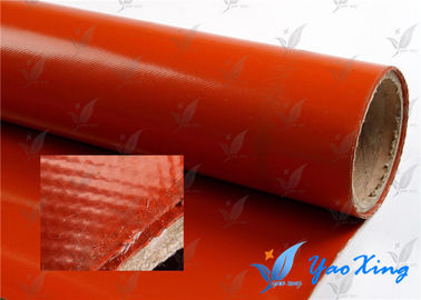 Tissu enduit de silicone résistant et de faible puissance de fibre de verre pour ignifuge et imperméable