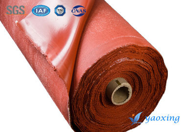 Tissu lisse industriel de fibre de verre de silicone/résistance douce de la température de fibre de verre