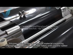 Tissu de silicone industriel ignifuge anti-âge