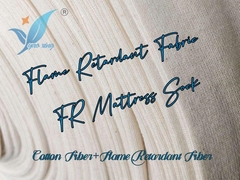 Enveloppe de matelas en tissu de coton à éponge